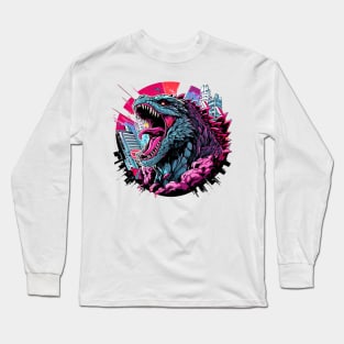 godzilla Long Sleeve T-Shirt